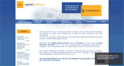 Desktop Screenshot of capitalsolutions.fr